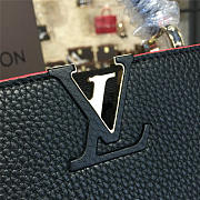 Louis Vuitton CAPUCINES BB Noir Petale 3446 27cm  - 6