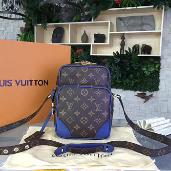BagsAll Louis Vuitton camera bag Monogram BLUE