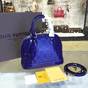 Louis Vuitton ALMA BB Monogram Vernis Leather 3551 24cm  - 1