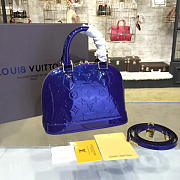 Louis Vuitton ALMA BB Monogram Vernis Leather 3551 24cm  - 4