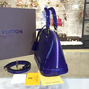 Louis Vuitton ALMA BB Monogram Vernis Leather 3551 24cm  - 5