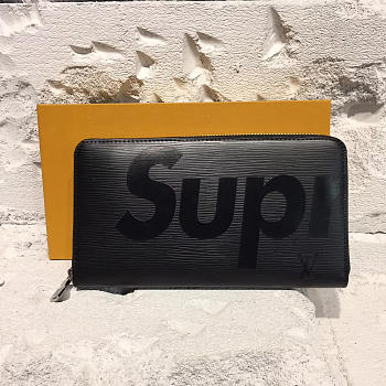 Louis Vuitton Supreme Zippy wallet 21 noir 