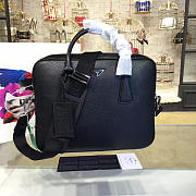 bagsAll PRADA Leather Briefcase 4202 - 1