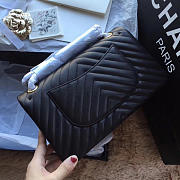 Chanel Classic Handbag Balck 25cm - 5