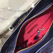 CC GABRIELLE Small Hobo Bag 20 Navy Blue & Black A91810  - 4