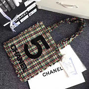 Chanel Tweed Large Shopping Bag BagsAll A91557 VS08628 - 1