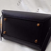 BagsAll Celine Belt Bag Black Calfskin Z1191 27cm  - 2