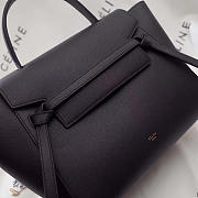 BagsAll Celine Belt Bag Black Calfskin Z1191 27cm  - 4