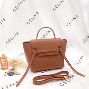 BagsAll Celine Leather Belt Bag Z1197 24cm  - 1