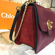 Chloe Leather Mily Wine Red 30 Z1259  - 5