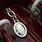 BagsAll Lady Dior 24 Wine Red 1625 - 4