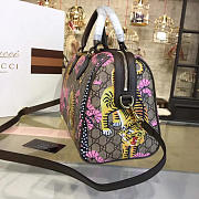 Gucci GG Ophidia Canvas 36 Supreme Top Handle Bag Tiger 2203 - 5