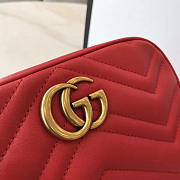 Gucci GG Marmont 18 Matelassé Red Leather 2400 - 6
