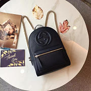 Gucci GG Backpack Black Leather 016 29cm - 5