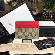 Gucci Ophidia Leather Card Holder 01 - 1