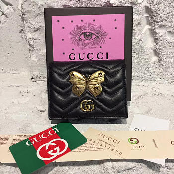 Gucci GG Leather Wallet BagsAll 2519