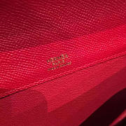 Hermès Kelly Clutch 31 Red/Gold BagsAll Z2842 - 6