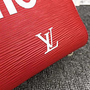 Louis Vuitton Supreme Handbag Red M41388 3016 32cm - 6