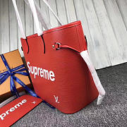 Louis Vuitton Supreme BagsAll Shoulder bag Red M40882 - 6