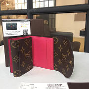 Louis Vuitton ROSALIE COIN Purse 10 Monogram Pink 3239 - 4