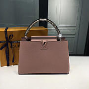 Louis Vuitton CAPUCINES MM Magnolia 3675 36cm  - 1