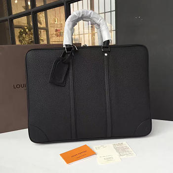 BagsAll Louis Vuitton NOIR 3681 briefcase 41.5cm
