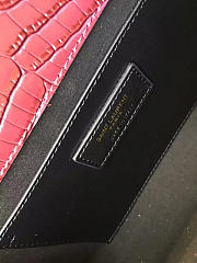 YSL Monogram Kate Gold Tassel In Embossed Crocodile Shiny Leather BagsAll 5042 - 6