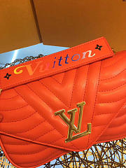 LOUIS VUITTON NEW WAVE CHAIN BAG MM  RED M51943 25cm - 6