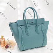 BagsAll Celine Leather Micro Luggage Z1042 26cm - 3