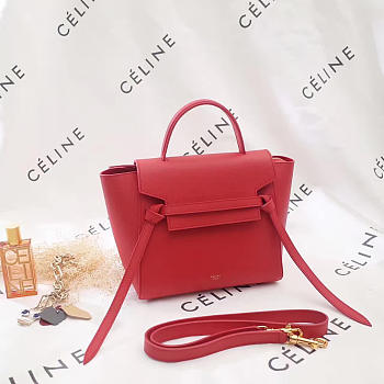 BagsAll Celine Leather Belt Bag Z1175 24cm 