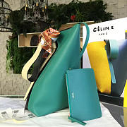 Celine Leather Twisted Cabas Z1211 37cm  - 5