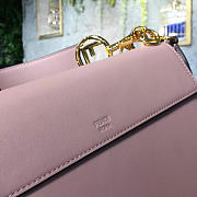 Fendi KanI F Logo Pink Leather 26cm 1997 - 2