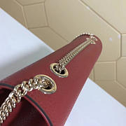 Gucci GG Flap Shoulder Bag On Chain Red BagsAll 510303 - 3