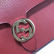 Gucci GG Flap Shoulder Bag On Chain Red BagsAll 510303 - 4