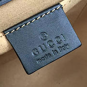 Gucci Padlock 20 Black Embossed Leather - 3