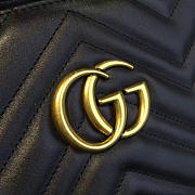 Gucci GG Marmont 35 Matelassé Black Tote 2233 - 5
