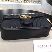 Gucci GG Marmont 22 Matelassé Black Leather 2259 - 5