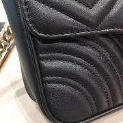 Gucci GG Marmont 22 Matelassé Black Leather 2259 - 4