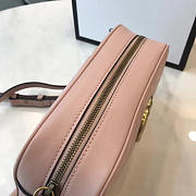 Gucci GG Marmont 24 Matelassé Leather Dusty Pink 2410 - 5