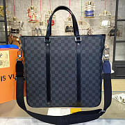 Louis Vuitton TADAO Damier Graphite Canvas PC PACKAGE 37cm  - 1