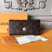 Louis Vuitton EMILIE WALLET 19 Monogram Pink 3148 - 1