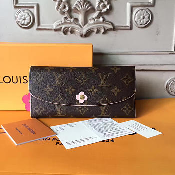 Louis Vuitton EMILIE WALLET 19 Monogram Pink 3148