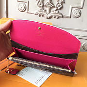 Louis Vuitton EMILIE WALLET 19 Monogram Pink 3148 - 5