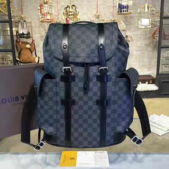 BagsAll Louis Vuitton Christopher Monogram 47 Backpack 3435
