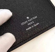 Louis Vuitton Supreme Wallet 19 Black 3798 - 6