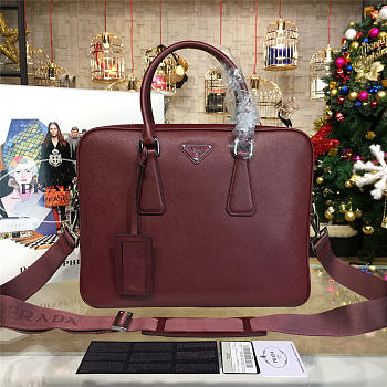 bagsAll Prada Leather Briefcase 4226