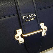 bagsAll Prada Cahier Leather Shoulder Bag Black 4270 - 3