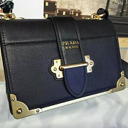 bagsAll Prada Cahier Leather Shoulder Bag Black 4270 - 2