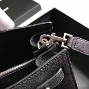 YSL Classic Sac De Jour Nano 22 Black Grained Leather BagsAll 4866 - 4