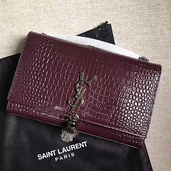 YSL Monogram Kate Bag With Leather Tassel BagsAll 4965
